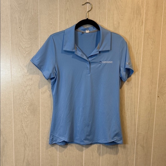 Under Armour Tops - Under Armour Women's Light Blue NCAA Championship Polo